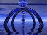 blue